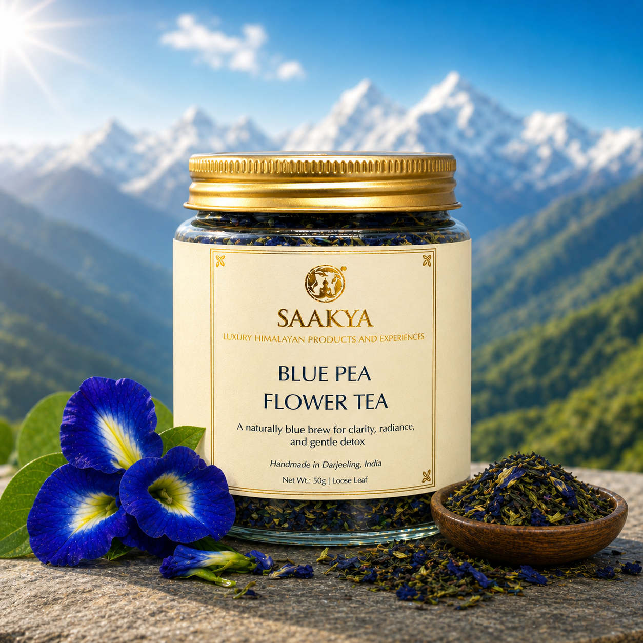 Blue Pea Flower Green Tea | 50g