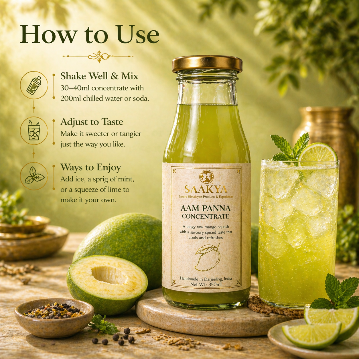 Aam Panna Concentrate | 350ml - Image 4