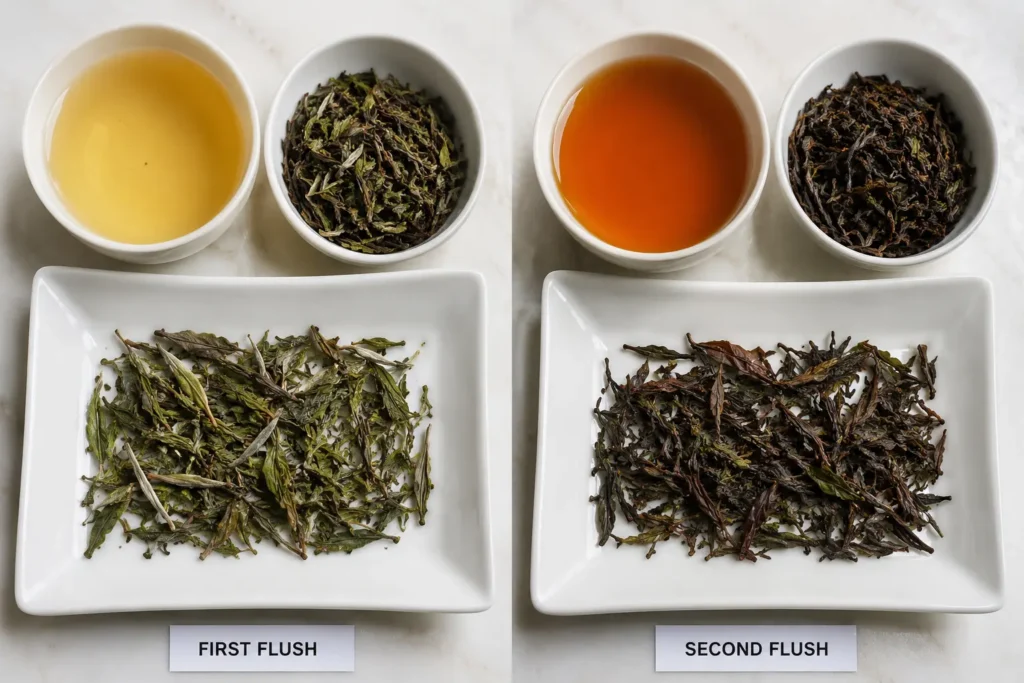 Darjeeling first flush tea — Saakya Himalayan small-batch tea