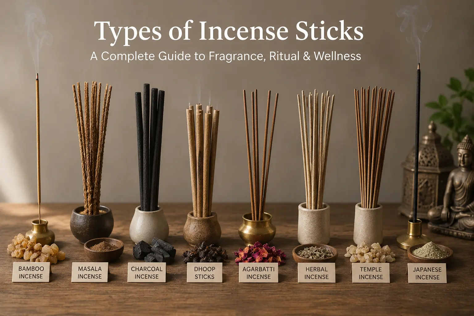 types of incense sticks — Saakya Himalayan bamboo-less charcoal-free agarbatti
