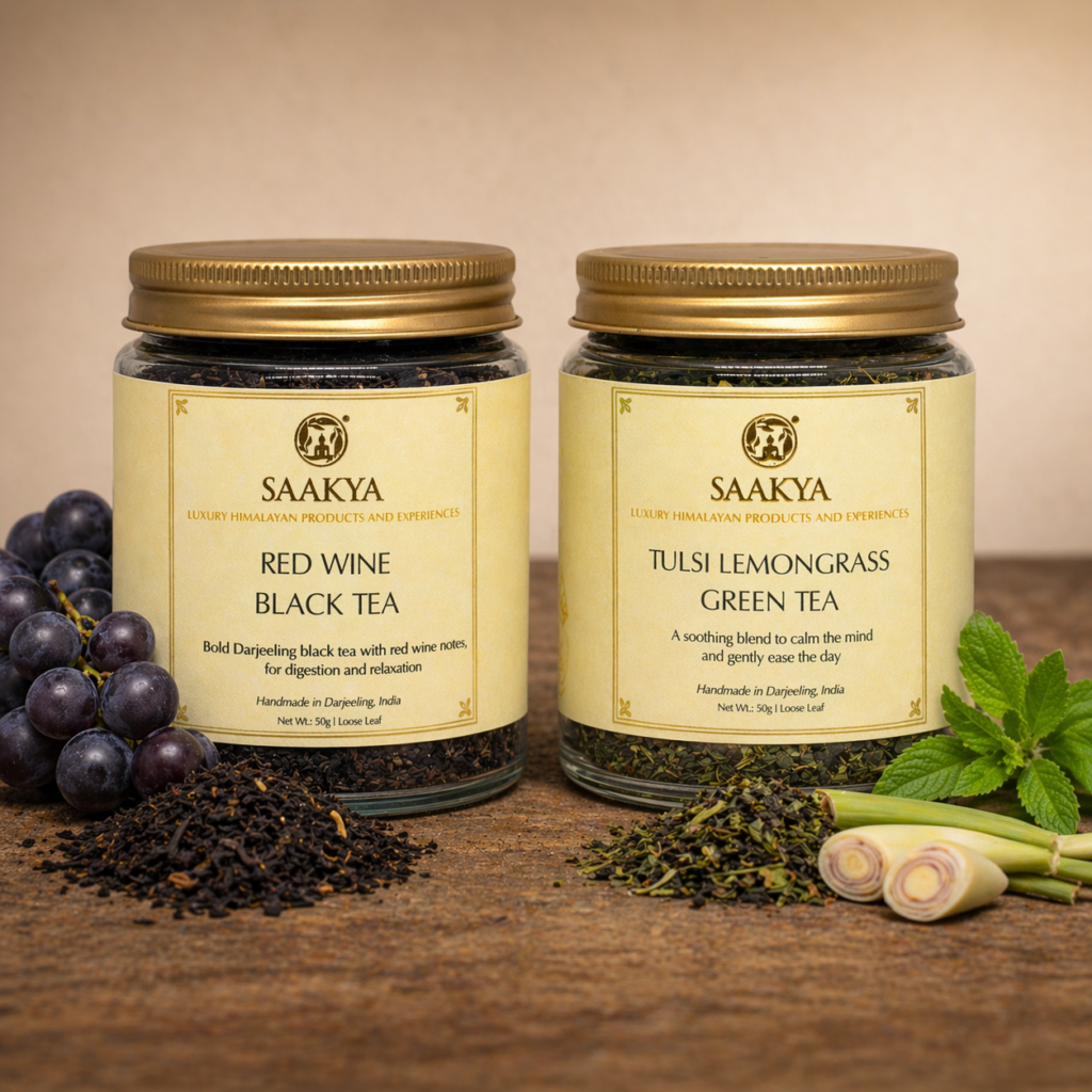 Saakya Darjeeling tea, Himalayan coffee and fruit concentrate collection for summer drinks