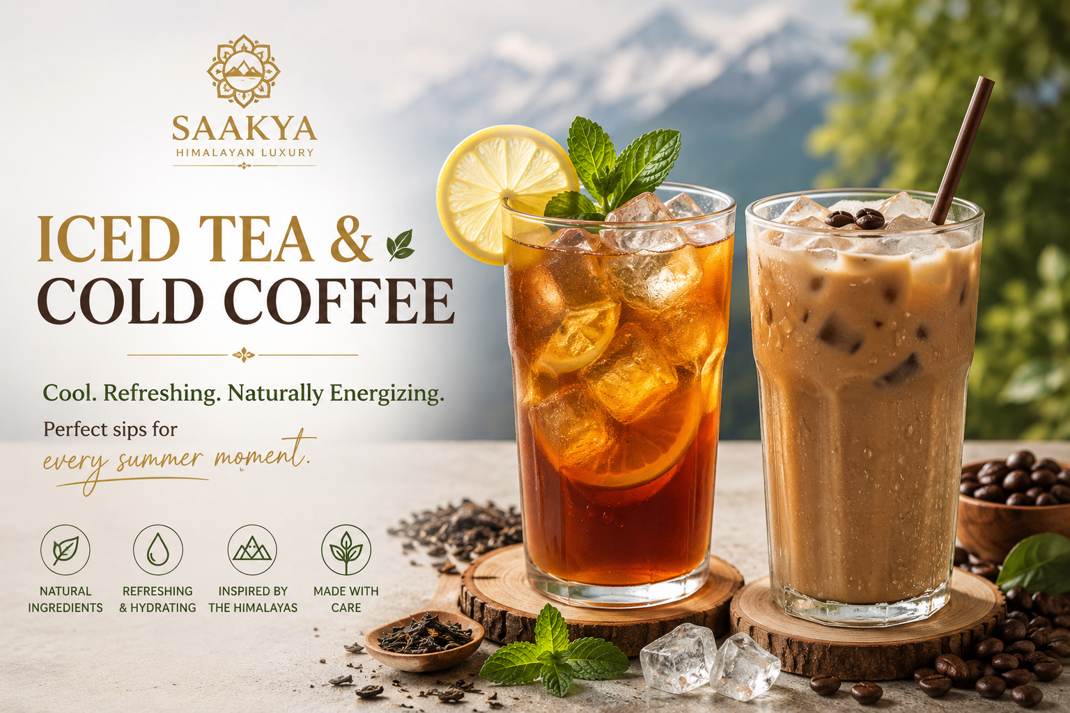 Iced Tea and Cold coffee Recipes for Indian Summer