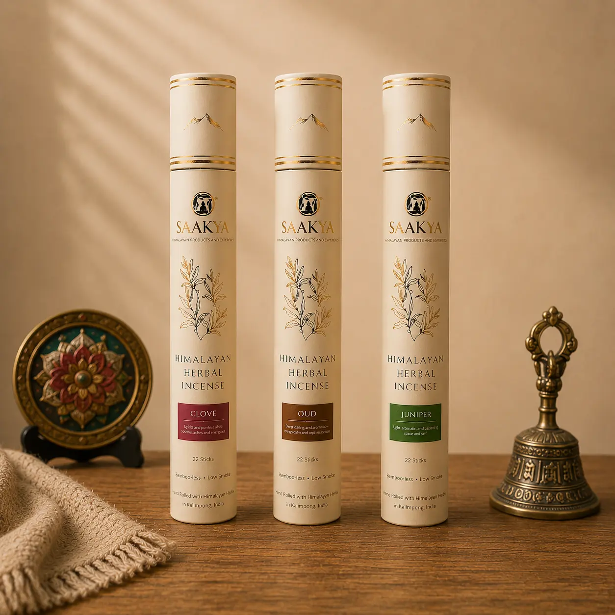 Pine Oud and Clove incense for monsoon wellness ritual in India